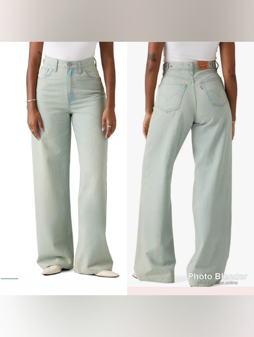 Levi's Women's Cinch Baggy Jeans High Rise Size 28 - On Blast